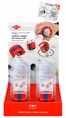 KNIPEX Försäljningsdisplay 8 x 902210BK