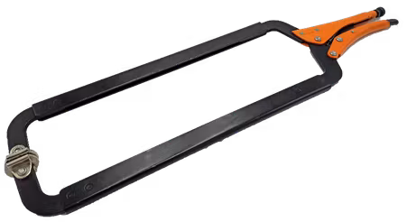 GRIP-ON C-Clamps with Swivel Pads 0-370 mm