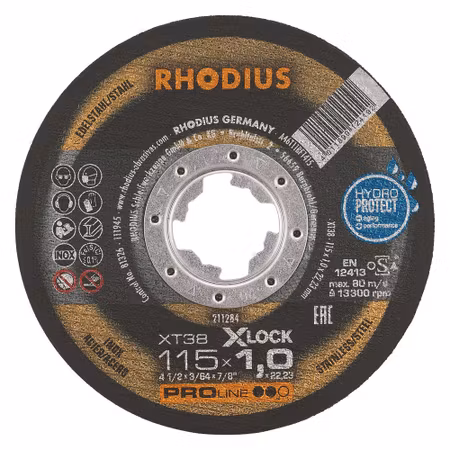 Rhodius XT38 XLock 115x1,0 (25 förp)