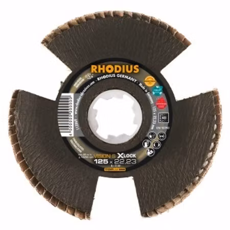 Rhodius Vision Speed XLock 125mm P40 10st/frp