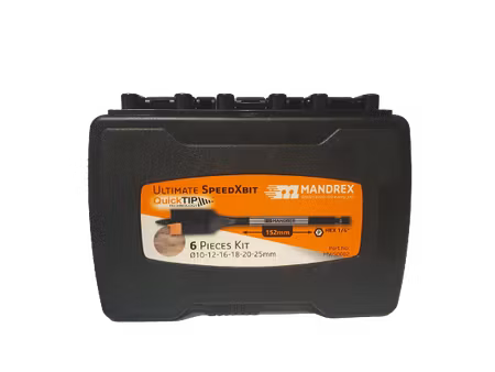MANDREX Träborr-KIT 152mm (6-delar)
