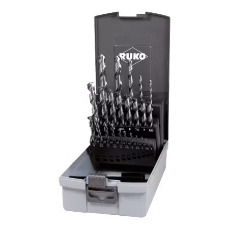 RUKO Borrsats HSS 1-10,5mm/0,5 + 3,3 4,2 6,8 10,2 mm