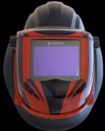 WELTEK skyddshjälm med svetsvisir XL True colour