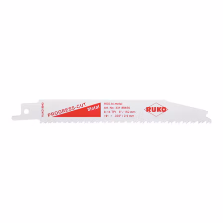 RUKO Tigersågblad 8940-5 152mm 8-18 tpi