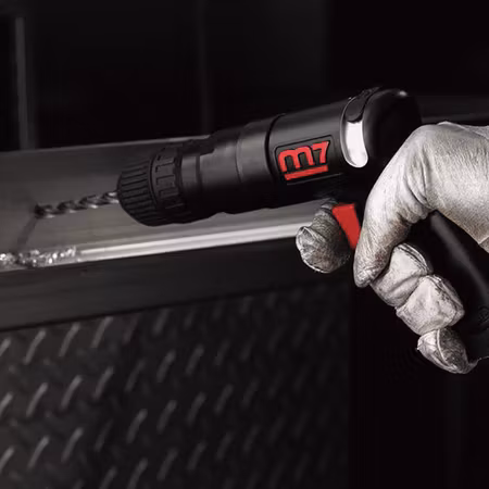 3/8" Heavy Duty Air Drill With Keyless Chuck
