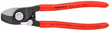 KNIPEX Kabelsax med liggande öppningsfjäder