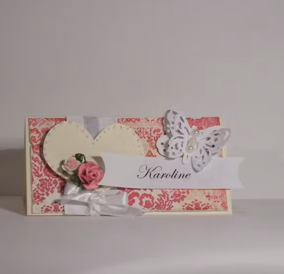 Simple personalised place cards without images/ Enkle personlige bordkort uten bilde