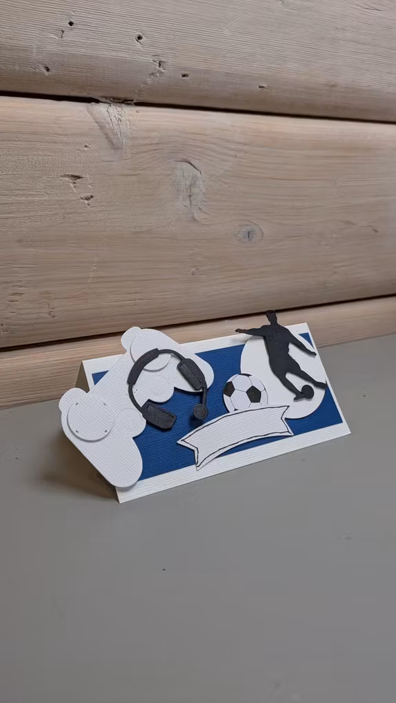 Simple personalised place cards without images/ Enkle personlige bordkort uten bilde