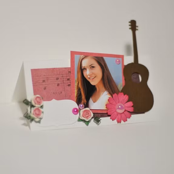 Personal place cards with images/ Personlig bordkort med bilde