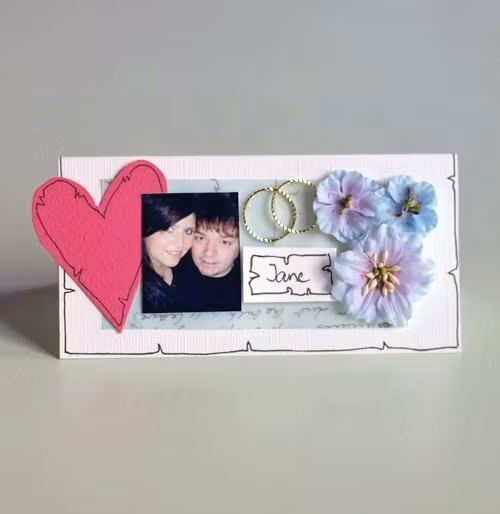 Personal place cards with images/ Personlig bordkort med bilde