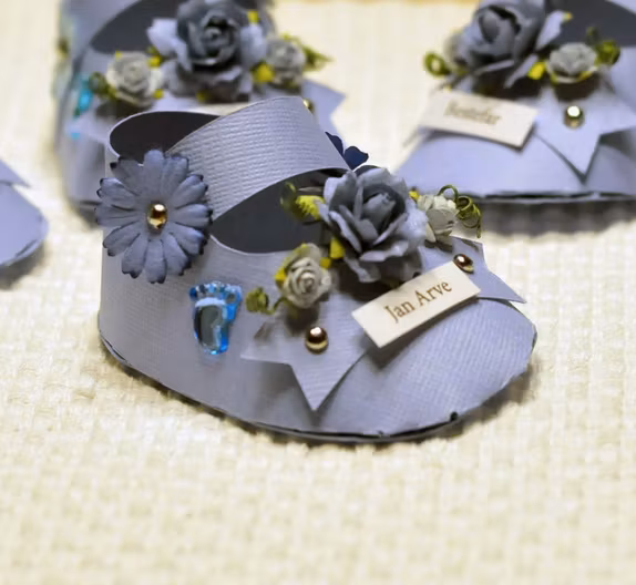 More complicated place cards/ Mer kompliserte bordkort