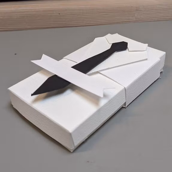 More complicated place cards/ Mer kompliserte bordkort