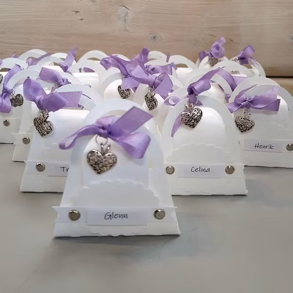 More complicated place cards/ Mer kompliserte bordkort