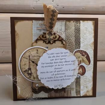 Ta aldri noen for gitt...