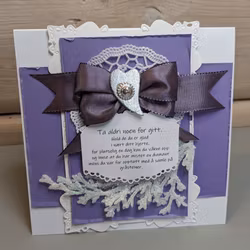 Ta aldri noen for gitt...