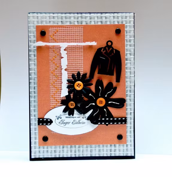 Personlig designet kort 21x15 cm