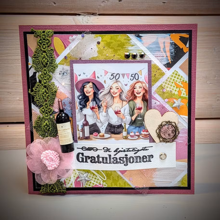 50 years card