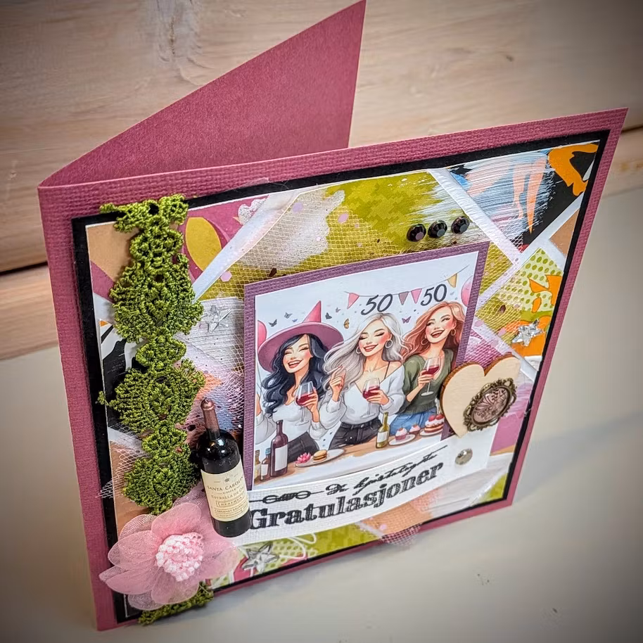 50 years card