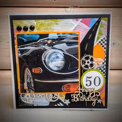50 years card