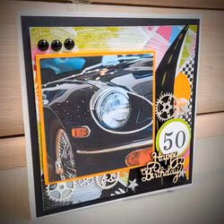 50 years card
