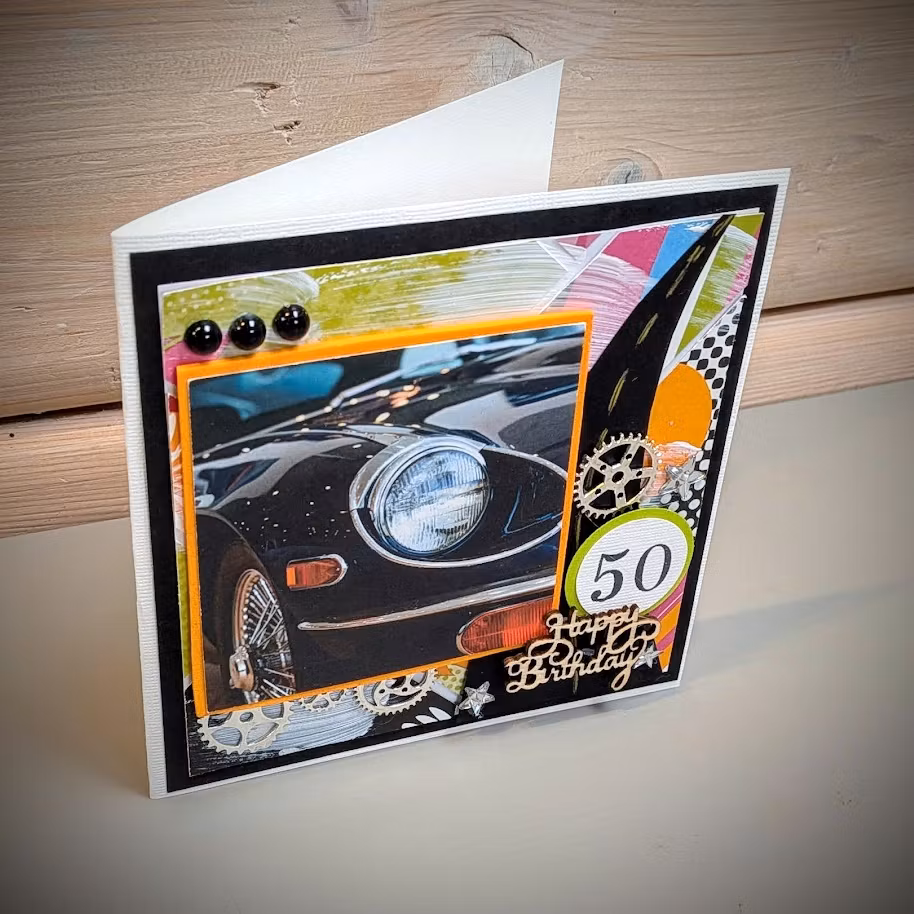 50 years card