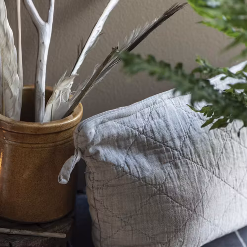 Necessär quiltad linnefärg