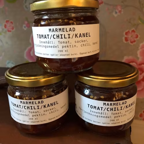 Marmelad Tomat/Chili/Kanel