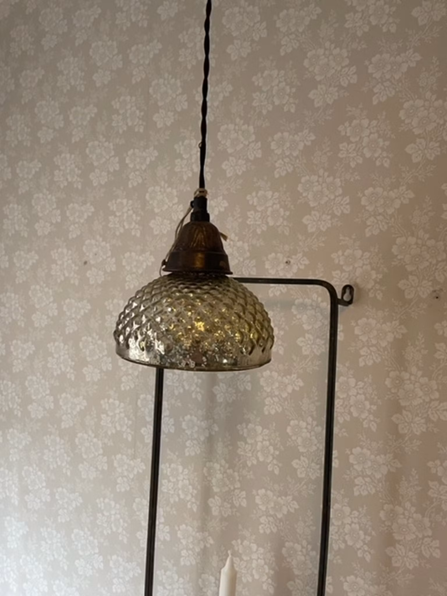 Fönsterlampa glas