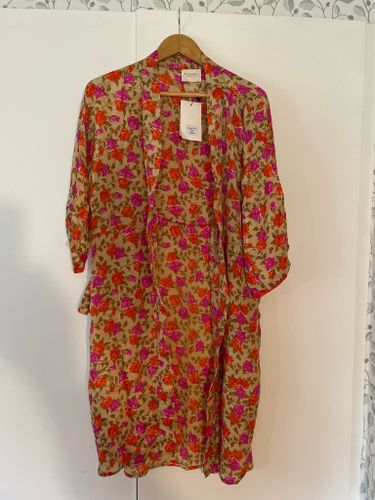 Kimono - Rosa blommor