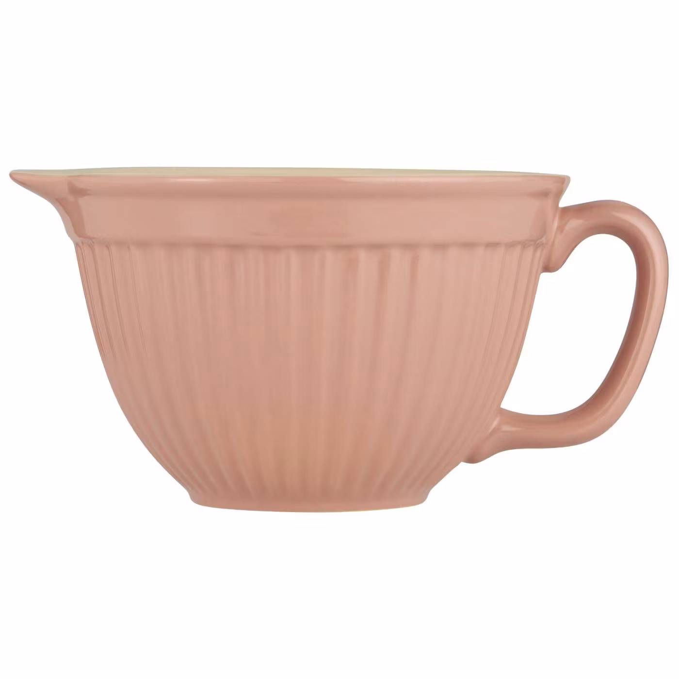 Rosa vispskål i porslin
