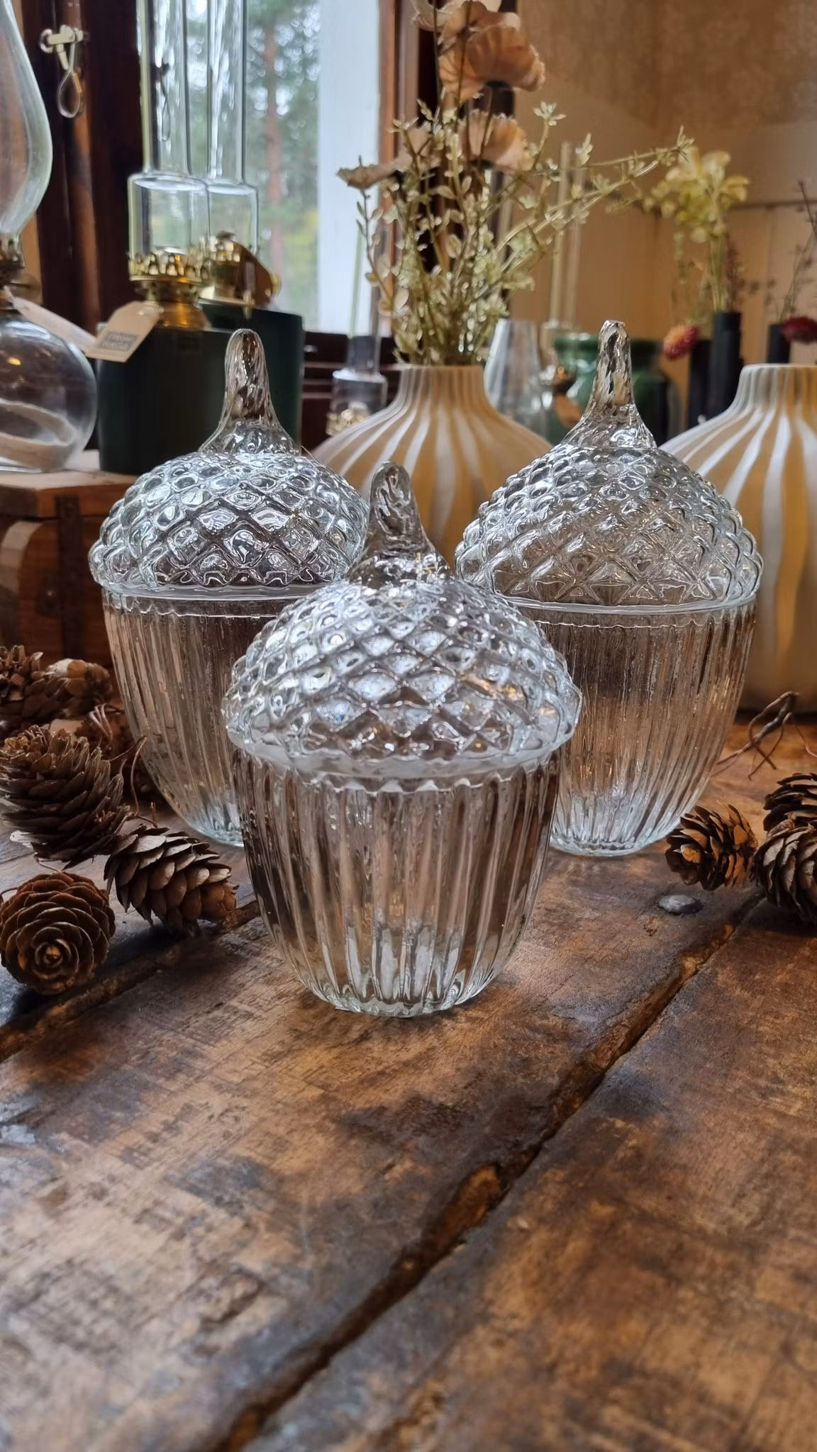 Ekollon i glas - stor