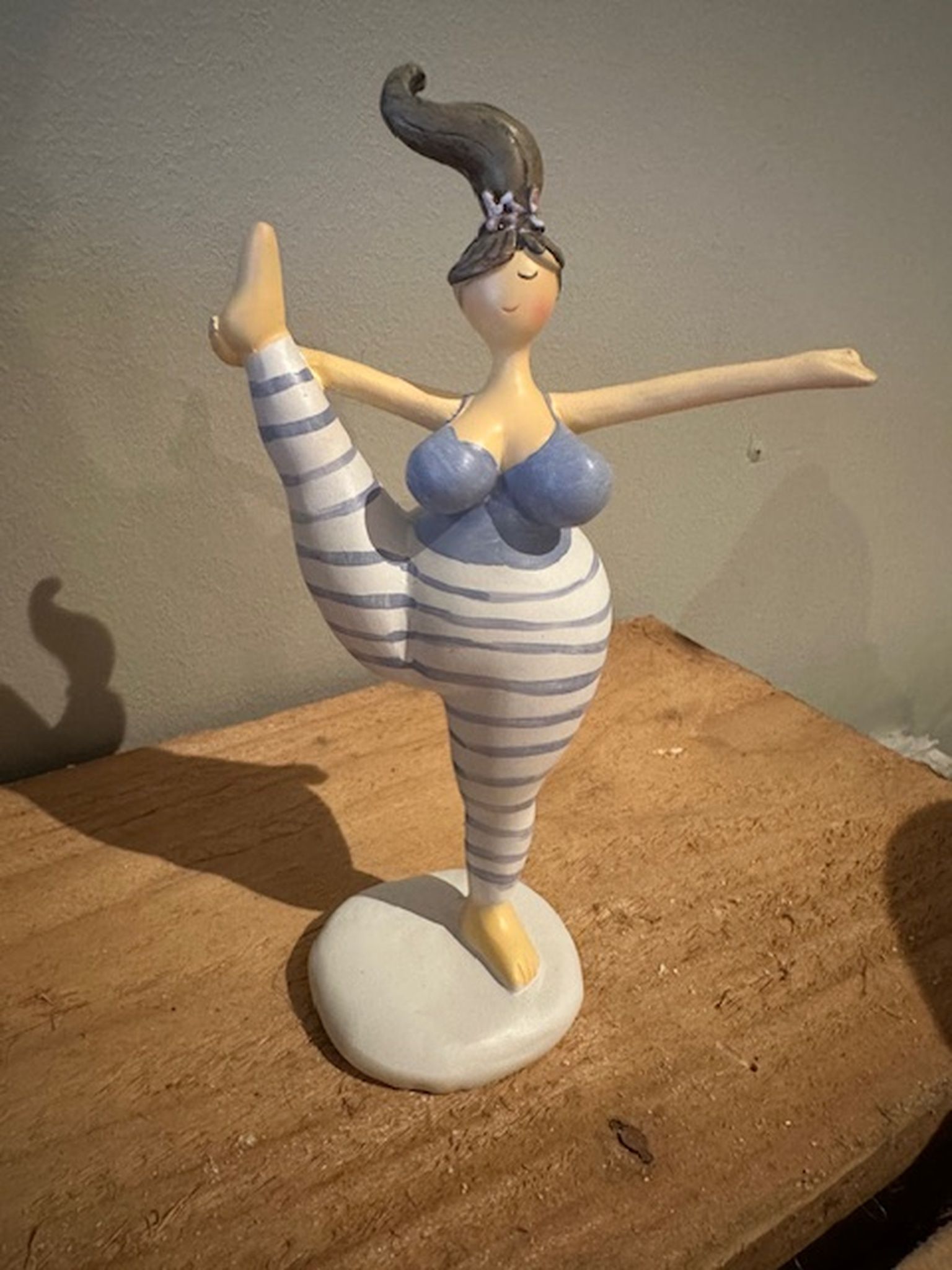 Yoga kvinnor - söta figurer