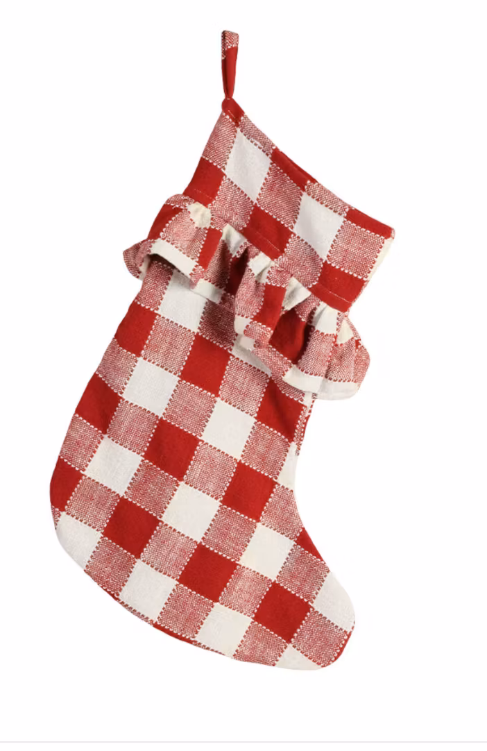 Julstrumpa rutig