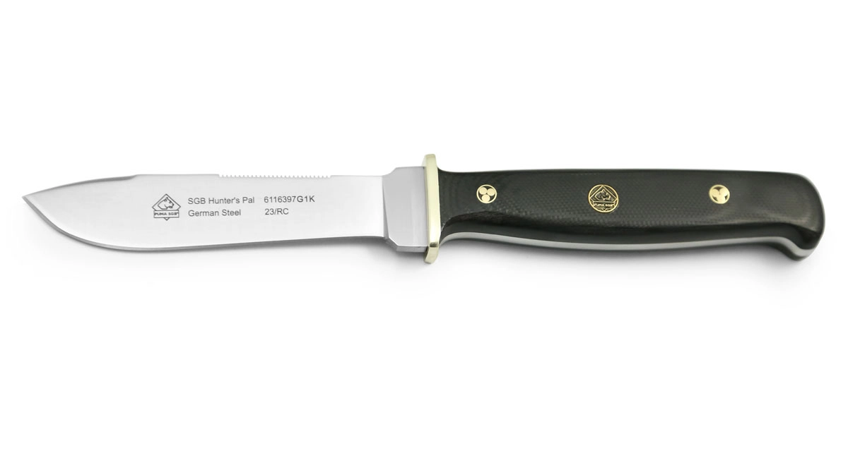 PUMA SGB Hunter's Pal Black G10 – Allround jaktkniv | Knivmagasinet
