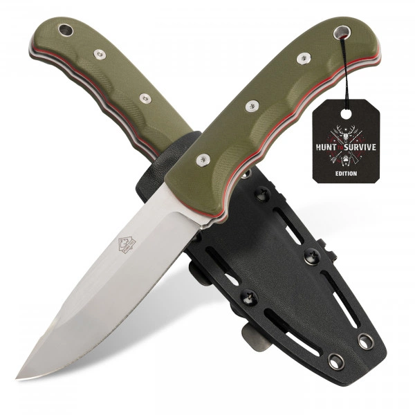 PUMA TEC Hunt To Survive – Bushcraftkniv i D2-stål och G10 | Jaktgiganten
