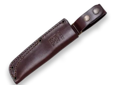 Joker Campero BS9 vildmarkskniv 10,5 cm – 14C28N & brunt canvas-micartaskaft