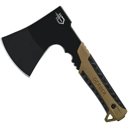 Gerber Pack Hatchet – kompakt friluftsyxa 23 cm för jaktlägret, svart