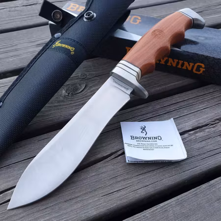 Lätt Bowiekniv från Browning – Pålitlig Kniv för Vildmark och Jakt