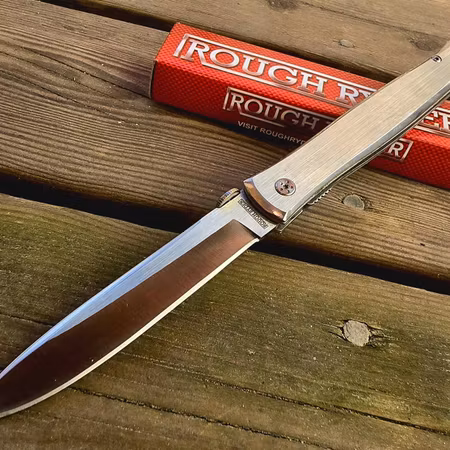 EDC-kniv helt i rostfritt stål – slitstark effektiv & enkel att bära med sig