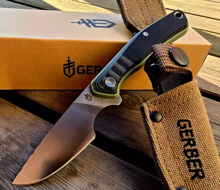 Gerber Downwind Caper green jägarens favorit jaktkniv.
