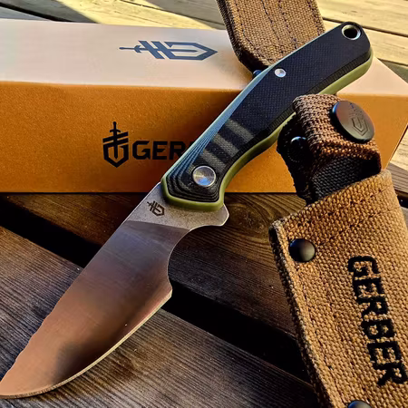 Gerber Downwind Caper green jägarens favorit jaktkniv.