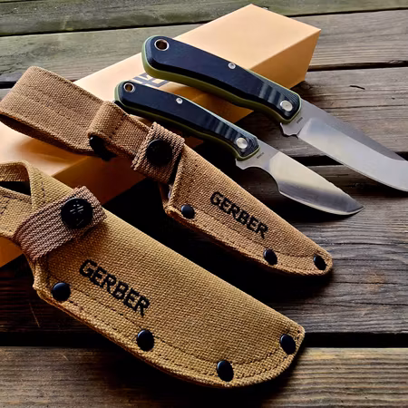 Knivset för jakt på småvilt och storvilt Gerber jaktknivar