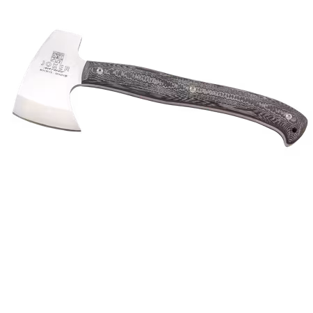 Vilsmarksyxa Joker Nature Hatchet – i ett stycke med svart micarta handtag