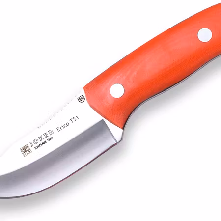 Joker Erizo TS1 Orange – Perfekt Kniv för Jakt, Bushcraft & Friluftsliv