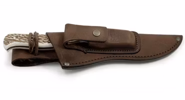 Puma SGB Bowie / Whitetail – robust Bowiekniv med POM Commando Stag-handtag