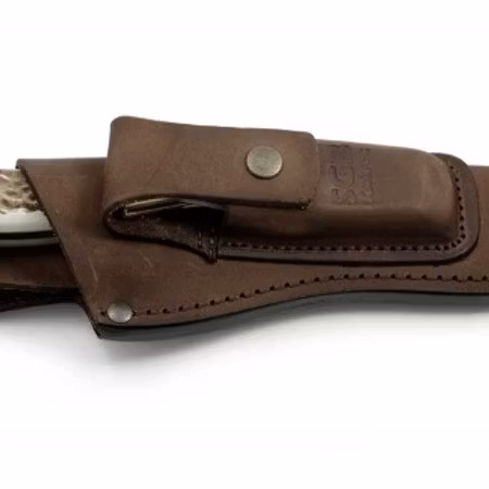 Puma SGB Bowie / Whitetail – robust Bowiekniv med POM Commando Stag-handtag