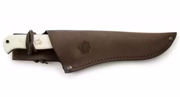 PUMA SGB Buffalo Hunter – exklusiv jaktkniv med elegant Smooth White Bone-handtag