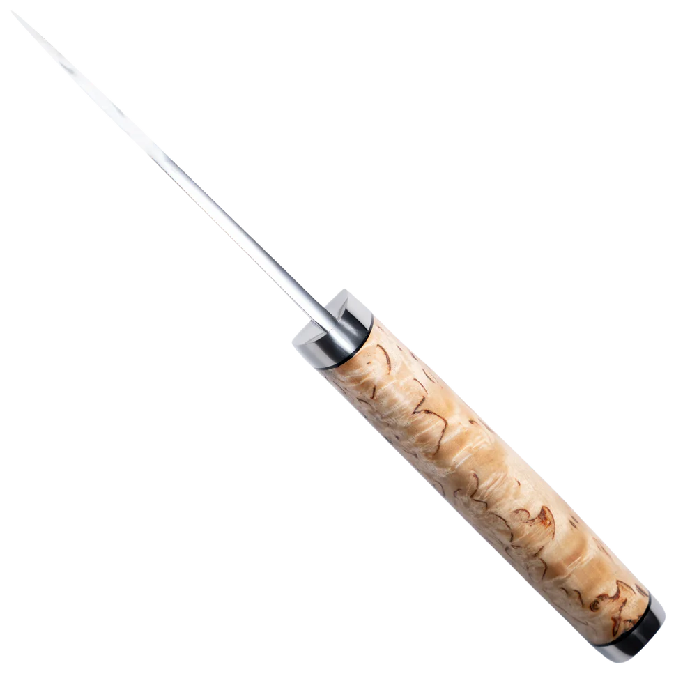 Cudeman Curly Birch Jaktkniv N695 | Full Tang Friluftskniv | Jaktgiganten