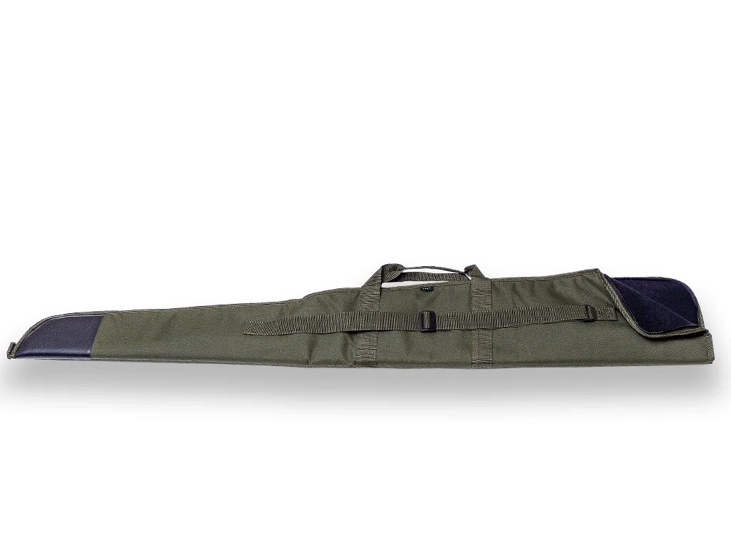 Gevärsväska 130 cm Grön | Vadderat Hagelgevärsfodral Nylon | Jaktgiganten