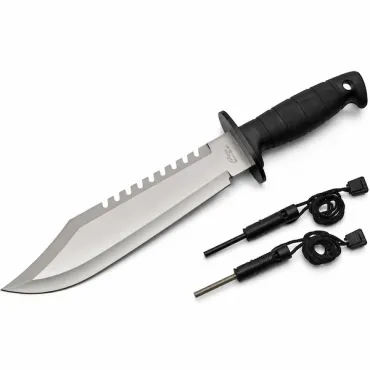 Rite Edge Beast bowie kniv 38 cm – 25,4 cm blad med tändstål